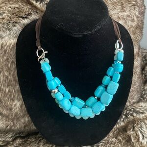 Turquoise Beaded Necklace